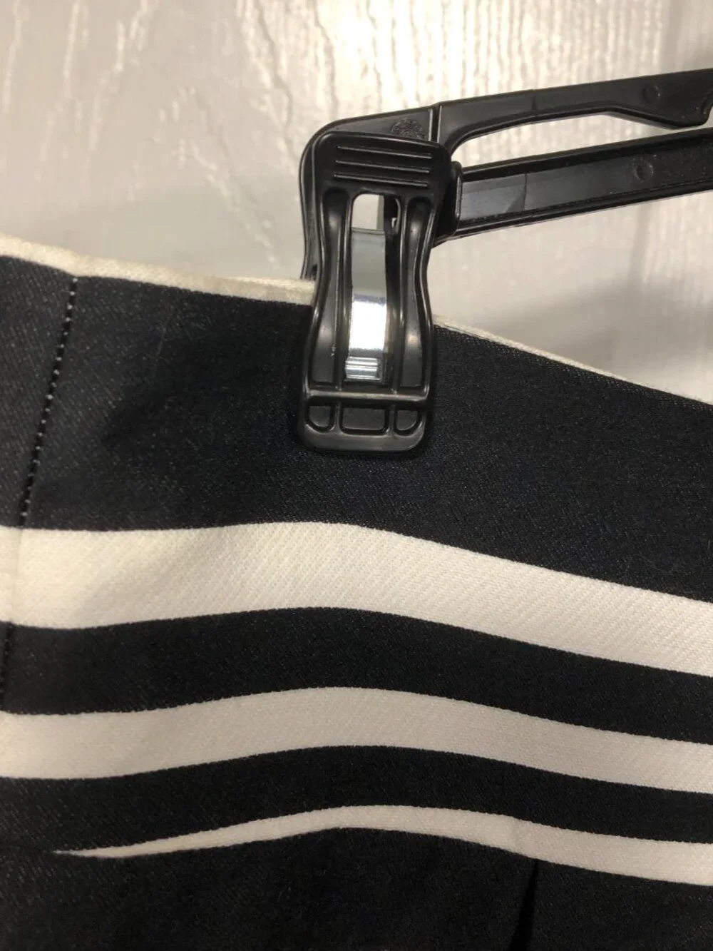 Loft black and white striped skirt, black/white, 12 - Picture 5 of 12